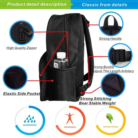 Mochilas Escolares Dandys World 16" - Ortopédicas Ligeras Niños Primaria