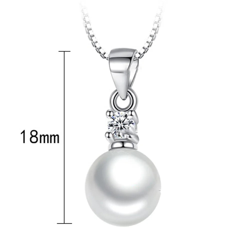 Colgantes y collares de perlas de Plata de Ley 925 para mujer, joyería de calidad de lujo a la moda, joyería GaaBou