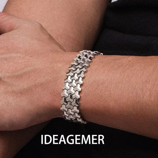 Armadura de montaña para hombre y mujer, pulsera de circonio de lujo con luz dorada chapada en plata s925, pulsera cubana, regalo de cumpleaños