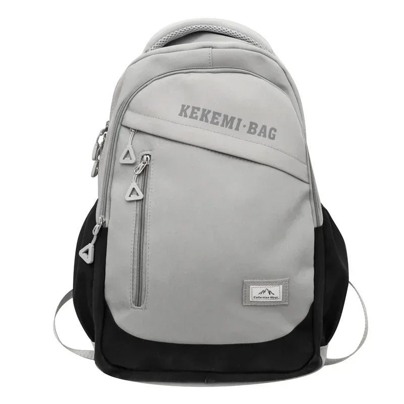 Mochila Universitaria Antirrobo Nailon - Estilo Coreano Unisex Laptop