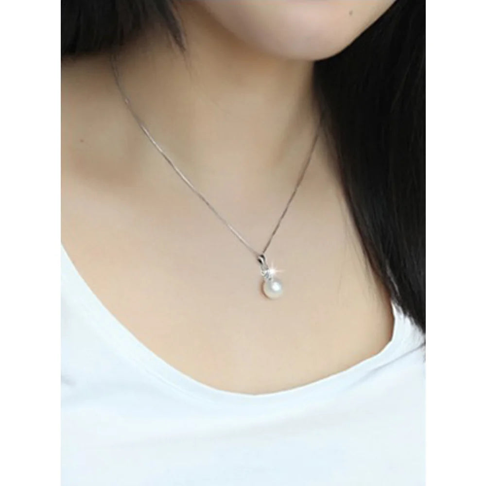 Colgantes y collares de perlas de Plata de Ley 925 para mujer, joyería de calidad de lujo a la moda, joyería GaaBou